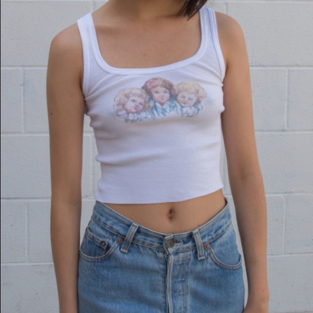 Brandy Melville Three Angels Tank